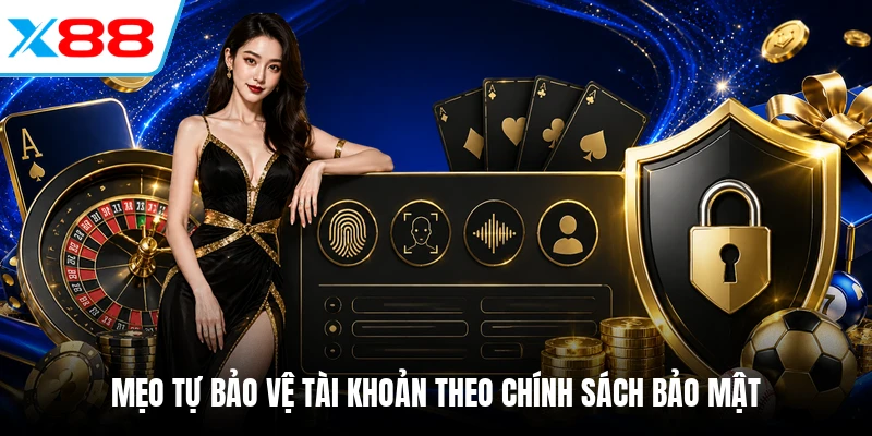 Mẹo tự bảo vệ tài khoản theo chính sách bảo mật